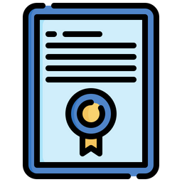 Certificate  Icon