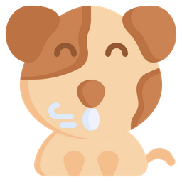 Blowing Dog  Icon