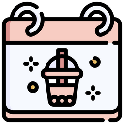 Bubble Tea Day  Icon