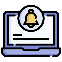 Laptop Reminder  Icon