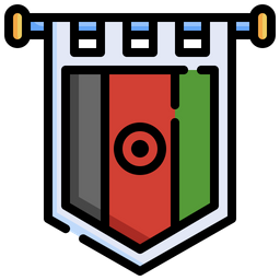 Afghanistan Flag  Icon