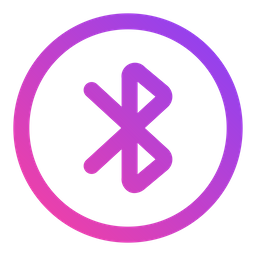 Bluetooth Circle  Icon