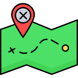 Delete location  Icon