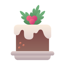 Christmas Cake  Icon