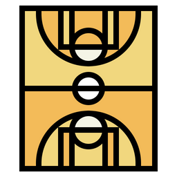 Basketball Field  Icon