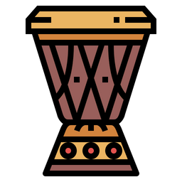 African Drum  Icon