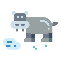 Hippopotamus  Icon