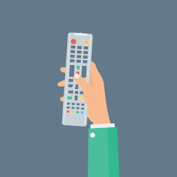 Hand Holding Remote  Icon