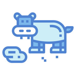 Hippopotamus  Icon