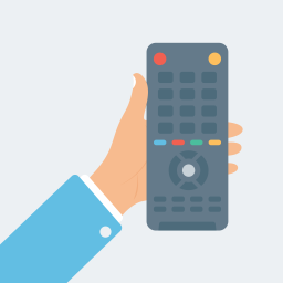 Hand Holding Remote  Icon