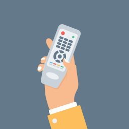 Hand Holding Remote  Icon