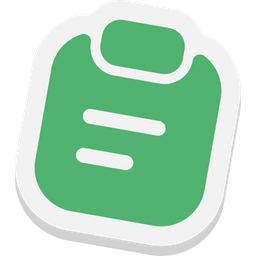 Clipboard Text  Icon