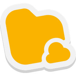 Cloud Folder  Icon