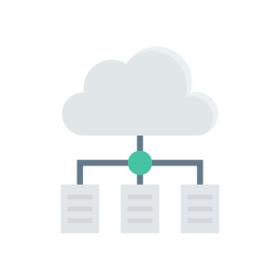 Base de datos en la nube  Icono