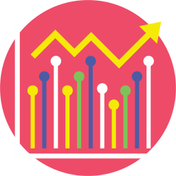 Gráfico de barras  Ícone