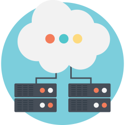 Distributed Database  Icon