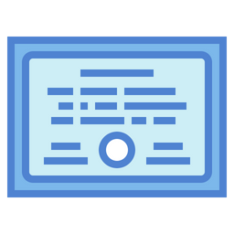 Certificate  Icon