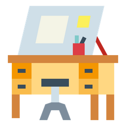 Drawing Desk  Icon