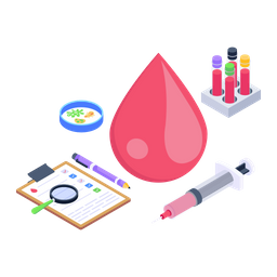 Blood Test  Icon