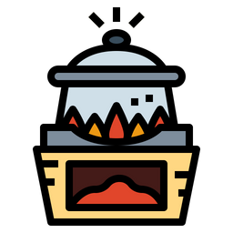 Brazier Cooker Barbecue Icon