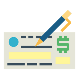 Cheque  Icon