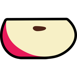 Apple Sliced Cut  Icon