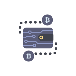 Cryptocurrency wallet  Icon