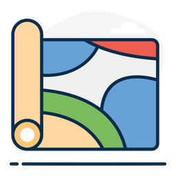 Fabric Roll  Icon