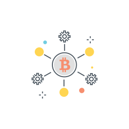 Bitcoin networking  Icon