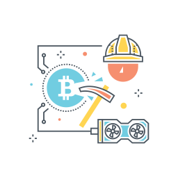 Bitcoin mining  Icon