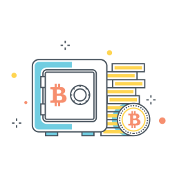 Bitcoin locker  Icon