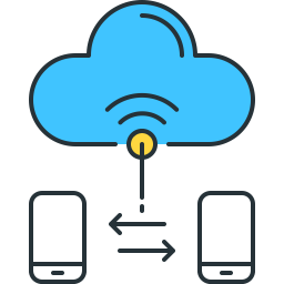 Device synchronization with cloud  Icon