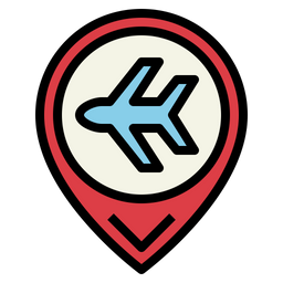 Airpot Location  Icon