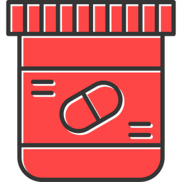 Pills Bottle  Icon