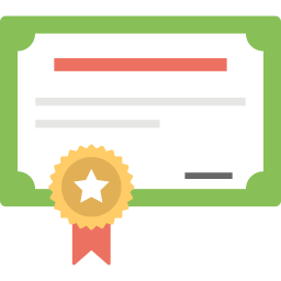 Award Certificate  Icon