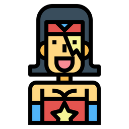 Female Wrestler  Icon