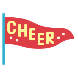 Cheer Flag  Icon