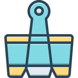 Clips Paperclip Binder Icon