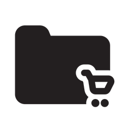 Cart folder  Icon