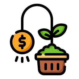 Investment Growth  Icon