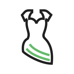 Cocktailkleid  Symbol