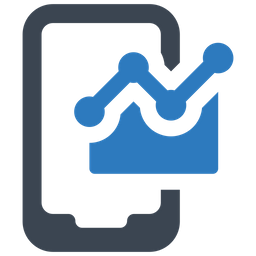 Mobile analytic report  Icon