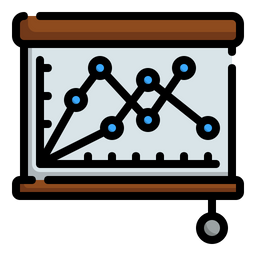 Market Analysis Chart  Icon