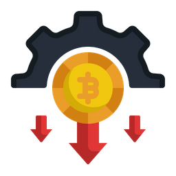 Bitcoin Management  Icon