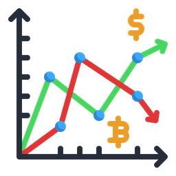 Line Chart  Icon