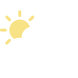 구름 비 태양 아이콘