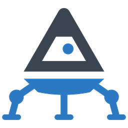 Aterrissagem da cápsula do astronauta  Ícone