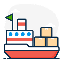 Cargo Ship  Icon