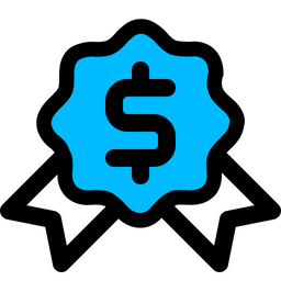 Financial Certificate  Icon