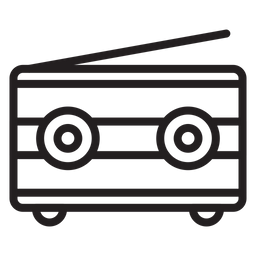 Radio  Icon